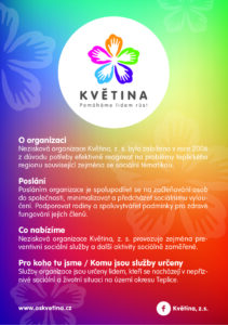 Květina, z. s. - celoorganizační leták